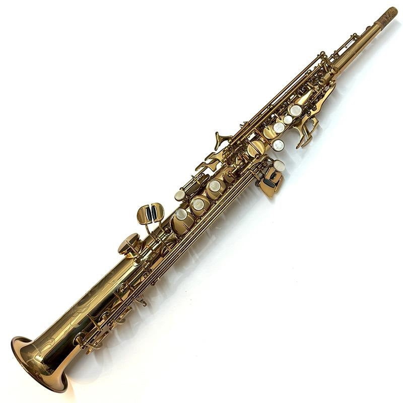 Used_Nakajima_Soprano_Saxophone，_Dark_Lacquer_Model，_S_N_1xx2_[Sold_by_Sarah_Maeda]_[Adjusted_and_set_up_before_shipping]_[5-year_free_key_balance_adjustment]_01