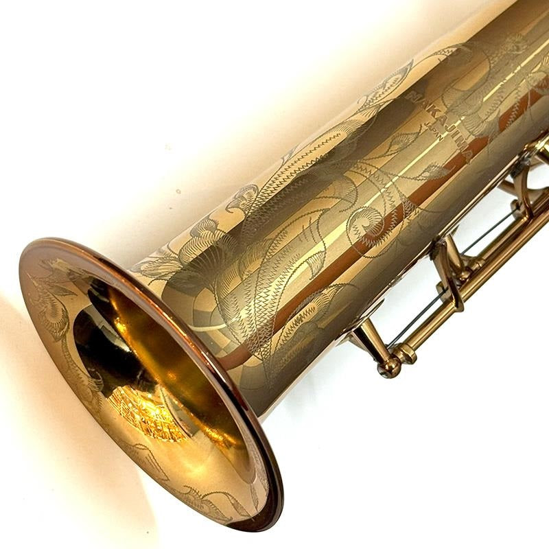 Used_Nakajima_Soprano_Saxophone，_Dark_Lacquer_Model，_S_N_1xx2_[Sold_by_Sarah_Maeda]_[Adjusted_and_set_up_before_shipping]_[5-year_free_key_balance_adjustment]_05
