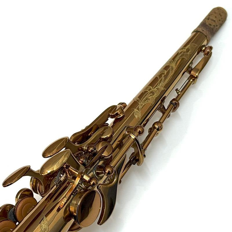 Used_Nakajima_Soprano_Saxophone，_Dark_Lacquer_Model，_S_N_1xx2_[Sold_by_Sarah_Maeda]_[Adjusted_and_set_up_before_shipping]_[5-year_free_key_balance_adjustment]_09