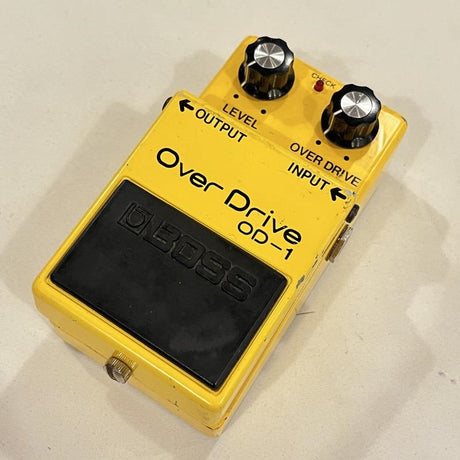 Used_OD-1_Overdrive_with_silver_screws，_Made_in_Japan_(NEC_μPC4741C_Quad_Op_Amp)_Overdrive，_ACA_01