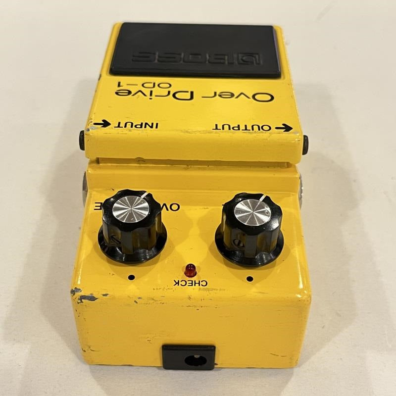Used_OD-1_Overdrive_with_silver_screws，_Made_in_Japan_(NEC_μPC4741C_Quad_Op_Amp)_Overdrive，_ACA_04