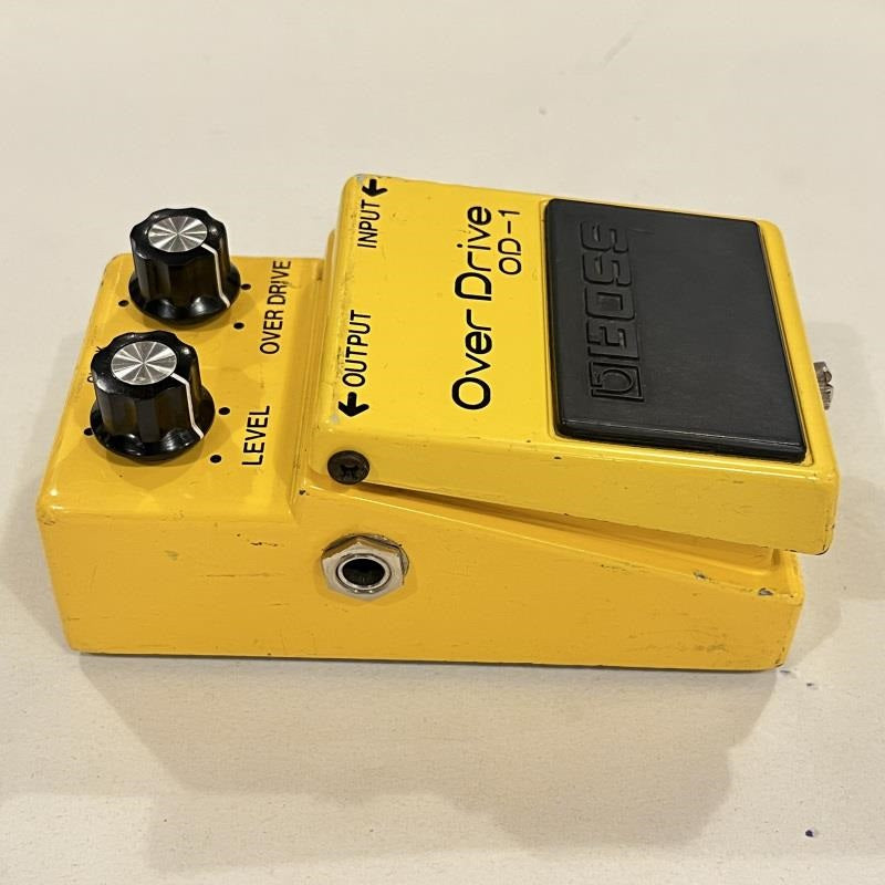 Used_OD-1_Overdrive_with_silver_screws，_Made_in_Japan_(NEC_μPC4741C_Quad_Op_Amp)_Overdrive，_ACA_05