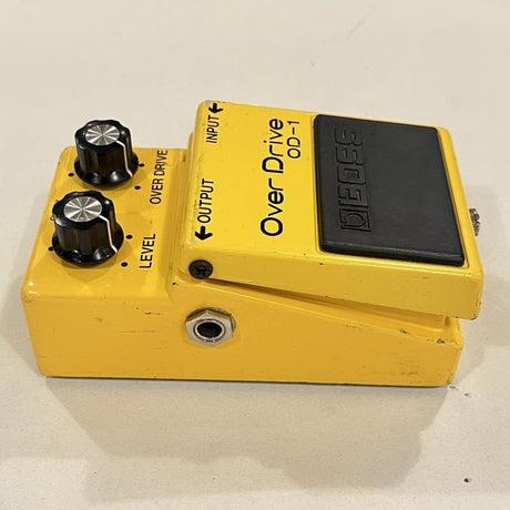 Used_OD-1_Overdrive_with_silver_screws，_Made_in_Japan_(NEC_μPC4741C_Quad_Op_Amp)_Overdrive，_ACA_05