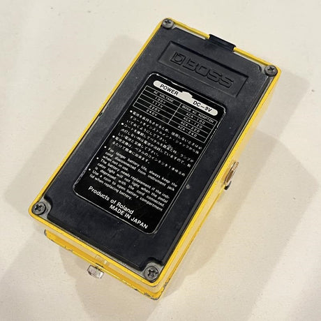 Used_OD-1_Overdrive_with_silver_screws，_Made_in_Japan_(NEC_μPC4741C_Quad_Op_Amp)_Overdrive，_ACA_06
