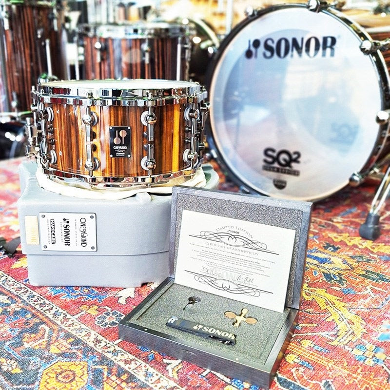 Used_OOAK15-1407SDWD_BC_[2015__One_of_A_Kind_Snare_Drum_14x7_-_Black_Chacate]_[Limited_Edition_of_80_units_worldwide]_01