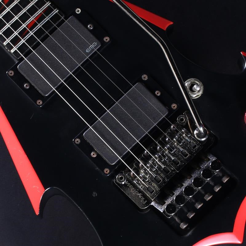 Used_OZY_FA-280_FLYING_A-IV_(Matte_Black_with_Red_bevel)_[THE_ALFEE_Toshihiko_Takamizawa_model]_04