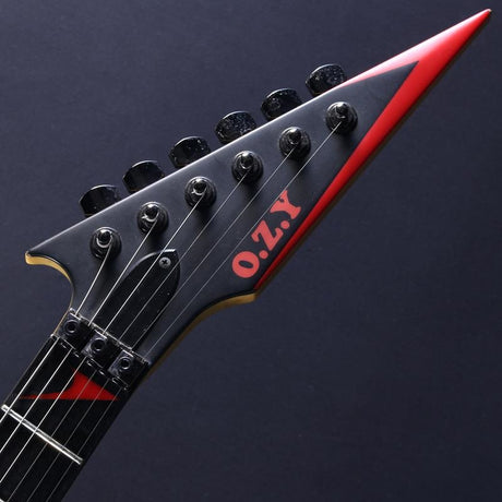 Used_OZY_FA-280_FLYING_A-IV_(Matte_Black_with_Red_bevel)_[THE_ALFEE_Toshihiko_Takamizawa_model]_05