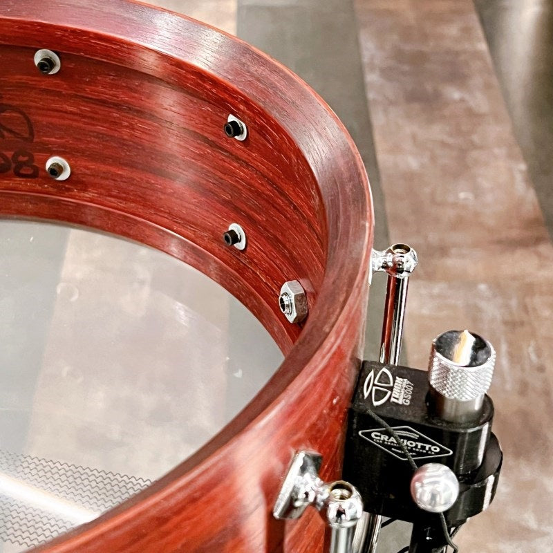 Used_Padauk_Solid-Shell_Snare_Drum_[14x5___Tube_Lug_Edition]_05