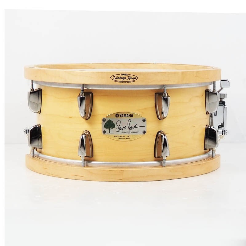Used_Price_Reduced!_MSD1365SJ_Steve_Jordan_Signature_13x6_5_[YAMAHA_Vintage_Hoop_Finish_Made_in_Japan_Includes_Hard_Case]_01