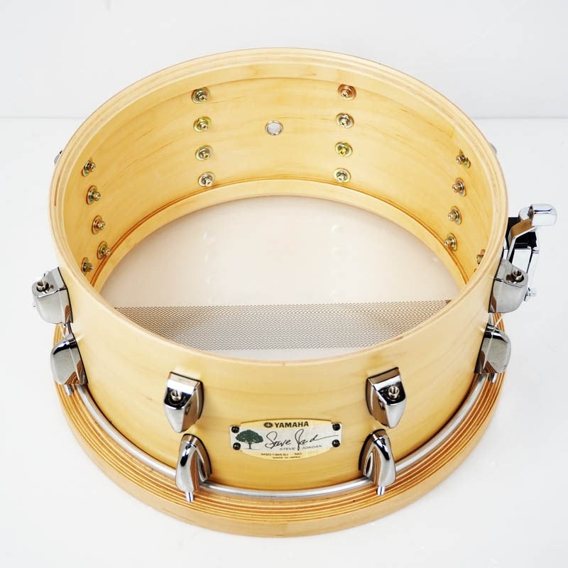 Used_Price_Reduced!_MSD1365SJ_Steve_Jordan_Signature_13x6_5_[YAMAHA_Vintage_Hoop_Finish_Made_in_Japan_Includes_Hard_Case]_10