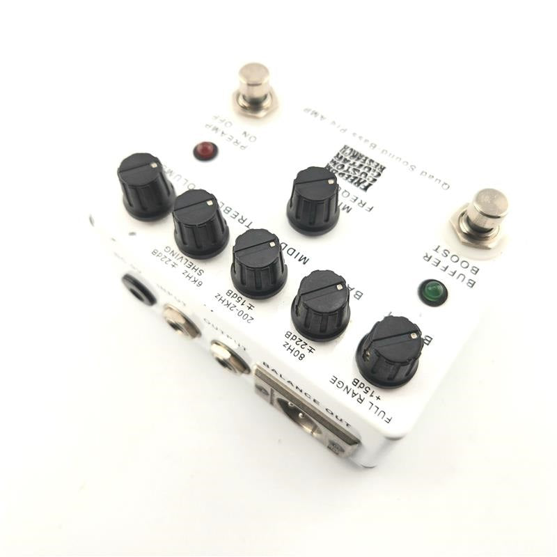Used Quad Sound Bass Preamp [SP-BP-01] by Freedom Custom Guitar