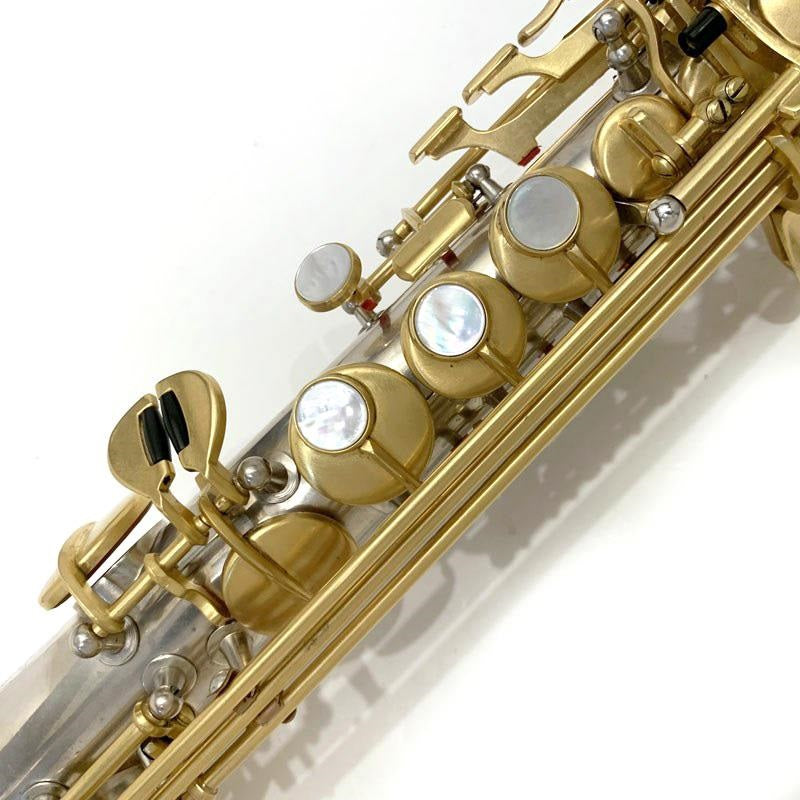 Used_Rampone_&_Cazzani_R1Jazz_Half-Curved_Vintage_SP&GP_Soprano_Saxophone，_S_N_20xx6_[As-is，_No_Warranty]_04