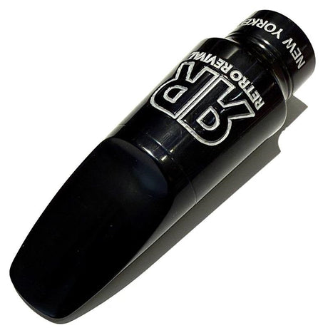 Used_Retro_Revival_Hard_Rubber_Alto_Saxophone_Mouthpiece，_New_Yorker_#8，_S_N_01