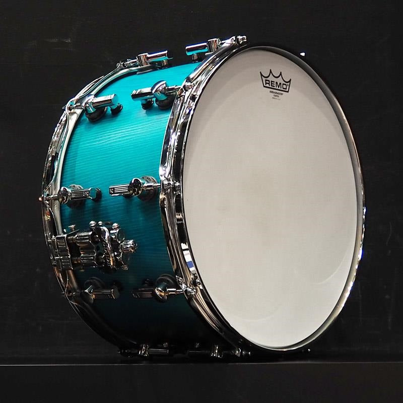 Used_SQ2_System_Snare_Drum_-_Beech_Thin_14x8_-_Vintage_Azule_-_04