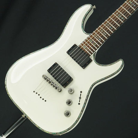 Used_Schecter_C-1_HellRaiser_[AD-C-1-HR]_(WHT)_[SN_W13040884]_01