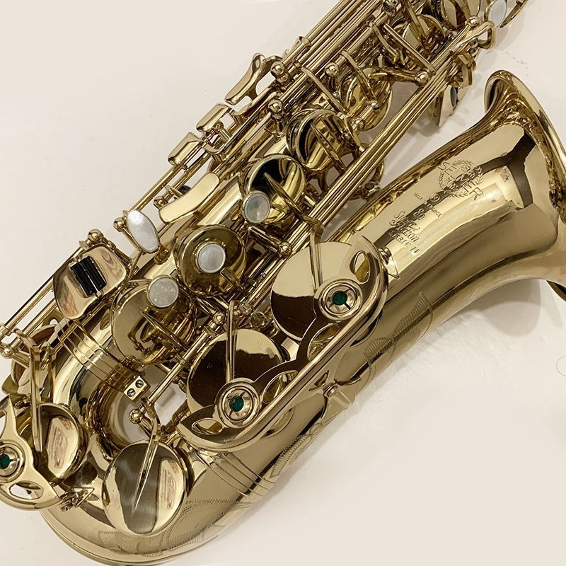 Used_Selmer_SA-80II_Alto_Saxophone_with_GL_Engraving，_S_N__676xx3_[Shipped_after_adjustment_and_setup]_[5-year_free_key_balance_adjustment]_05