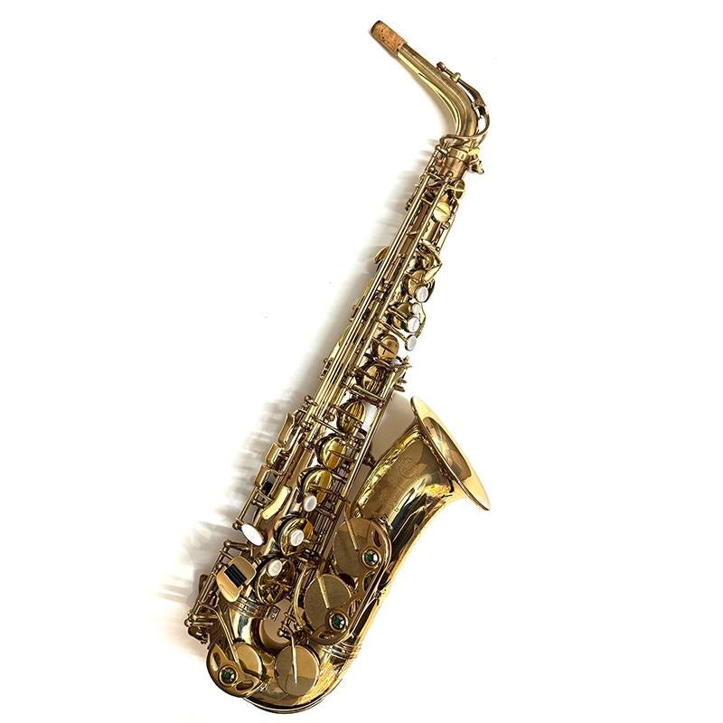 Used_Selmer_SA-80II_W_E_GL_Alto_Saxophone，_S_N__410xx8__Shipped_after_adjustment_and_setup__Includes_5-year_free_key_balance_adjustment__01