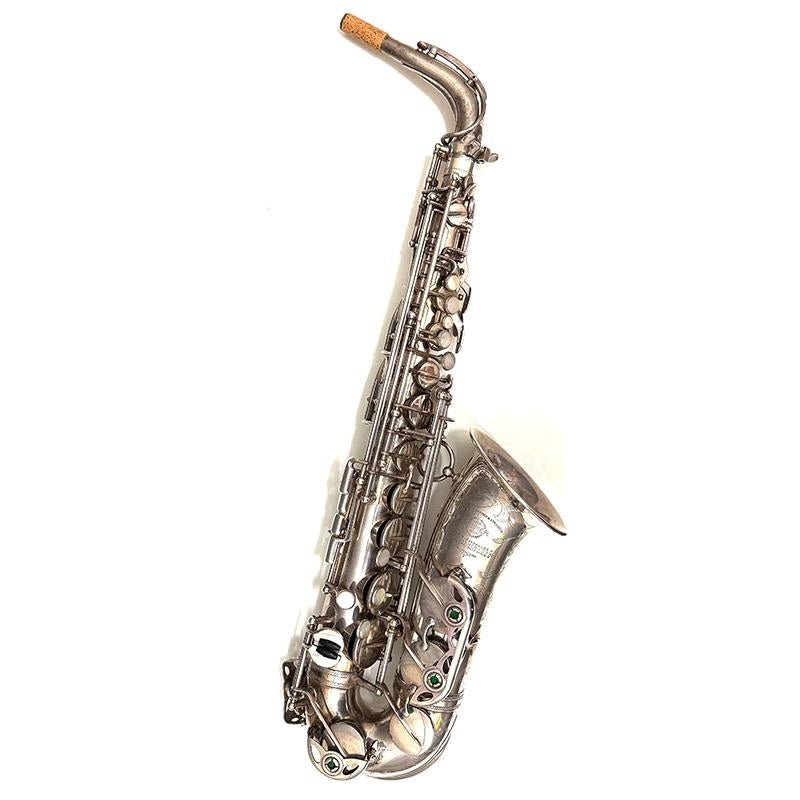 Used_Selmer_(France)_1943's_Balanced_Action_SP_(Re-Plated)_Alto_Saxophone_(with_Hi-F#_Key)_#31xx3_[Adjusted_and_Set_Up_Before_Shipment]_[5-Year_Free_Key_Balance_Adjustment]_01