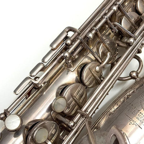 Used_Selmer_(France)_1943's_Balanced_Action_SP_(Re-Plated)_Alto_Saxophone_(with_Hi-F#_Key)_#31xx3_[Adjusted_and_Set_Up_Before_Shipment]_[5-Year_Free_Key_Balance_Adjustment]_04