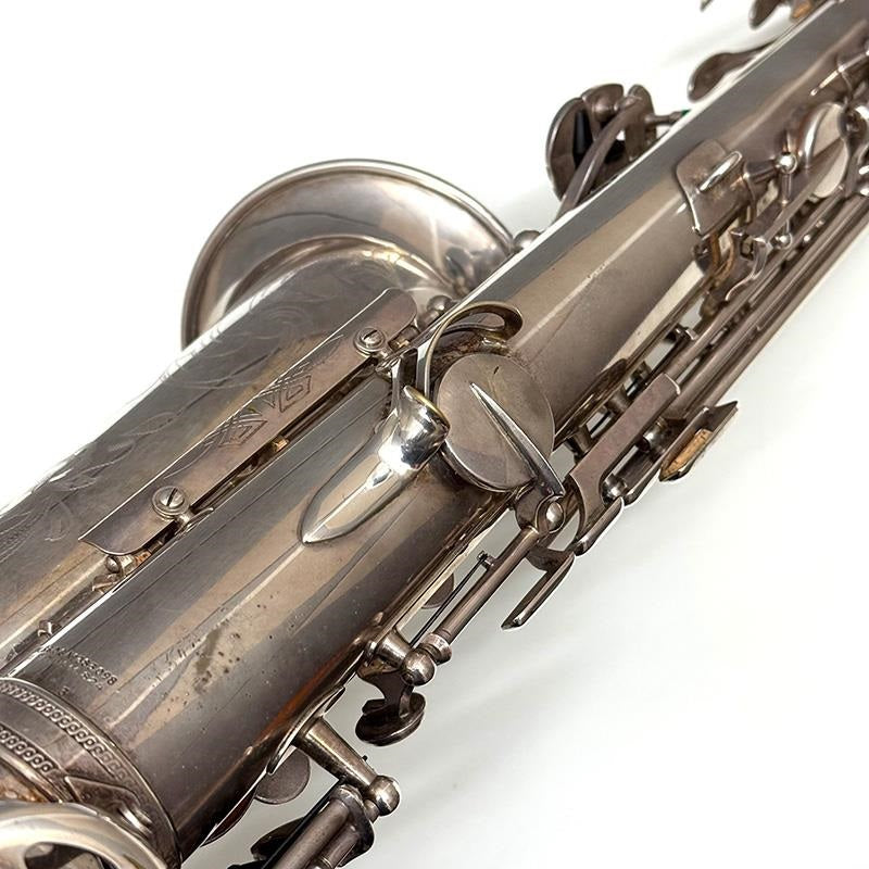 Used_Selmer_(France)_1943's_Balanced_Action_SP_(Re-Plated)_Alto_Saxophone_(with_Hi-F#_Key)_#31xx3_[Adjusted_and_Set_Up_Before_Shipment]_[5-Year_Free_Key_Balance_Adjustment]_09