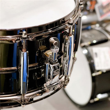 Used_SensiTone_Elite_Snare_Drum_Limited_Edition_(14__x_6_5_)，_model_STE1465BRN__02
