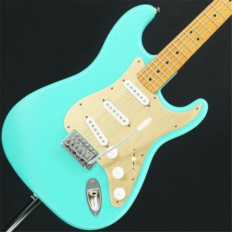 Used_Squier_by_Fender_40th_Anniversary_Stratocaster_Vintage_Edition_(Gold_Anodized_Pickguard，_Satin_Sea_Foam_Green)_[SN_ISSD22002791]_01