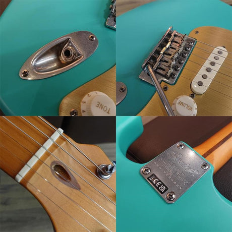 Used_Squier_by_Fender_40th_Anniversary_Stratocaster_Vintage_Edition_(Gold_Anodized_Pickguard，_Satin_Sea_Foam_Green)_[SN_ISSD22002791]_09