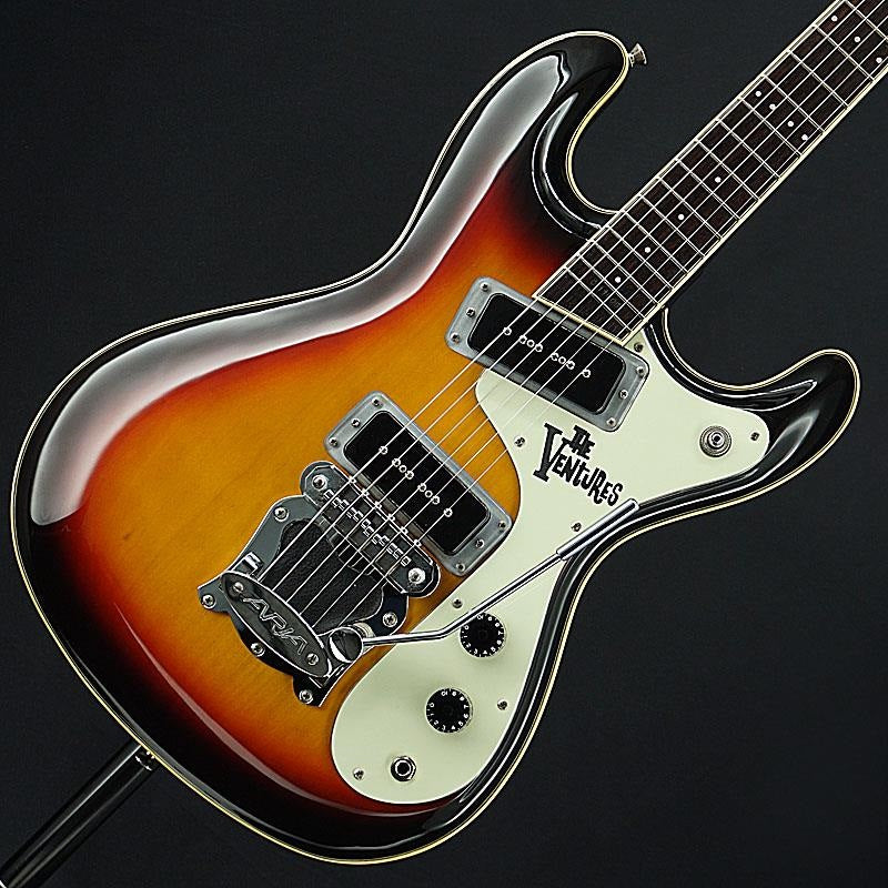 Used_The_Ventures_Model_VM-2001_(Brown_Sunburst)_[SN_0611005]_Aria_01