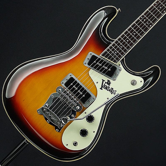 Used_The_Ventures_Model_VM-2001_(Brown_Sunburst)_[SN_0611005]_Aria_01