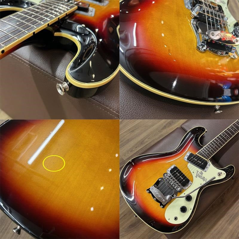Used_The_Ventures_Model_VM-2001_(Brown_Sunburst)_[SN_0611005]_Aria_10