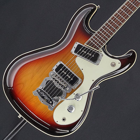 Used_The_Ventures_Model_VM-2001_(Brown_Sunburst)_[SN_S0015]_Aria_01