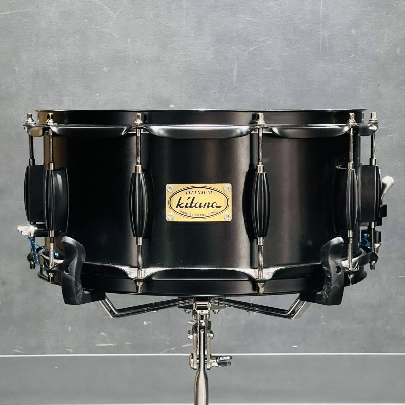 Used_Titanium_2mm_Shell_Snare_Drum_[Black_Finish___14x6_5]_01