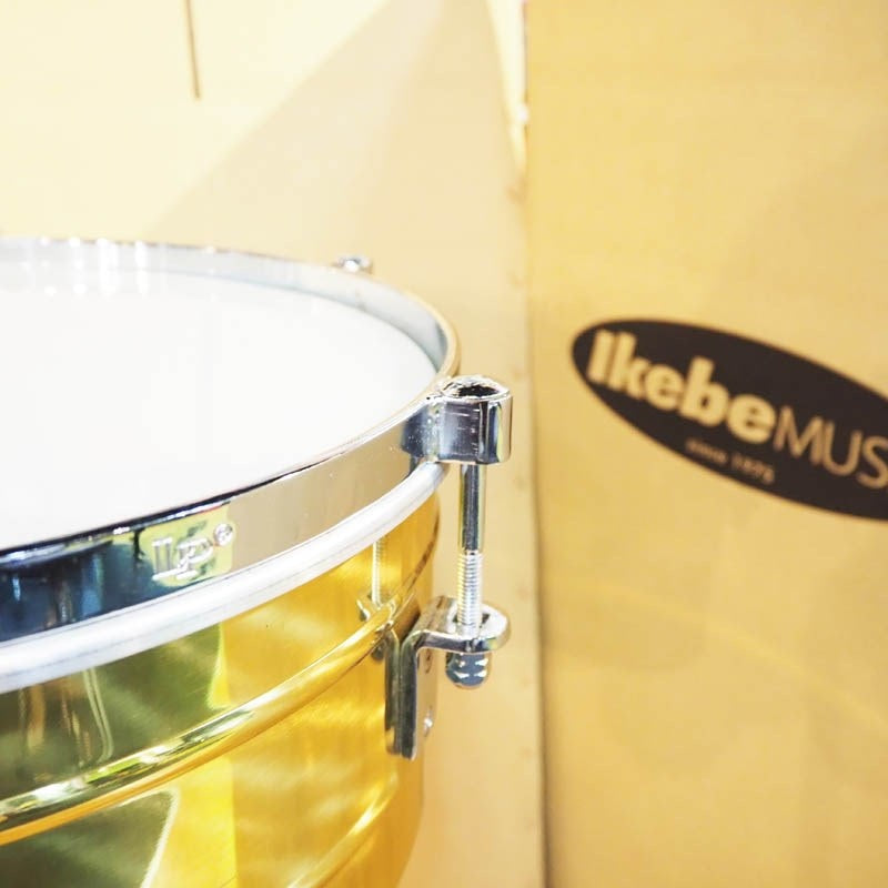 Used_Tito_Puente_Timbales_LP257-B_[14_&_15_Solid_Brass_Shells]_09