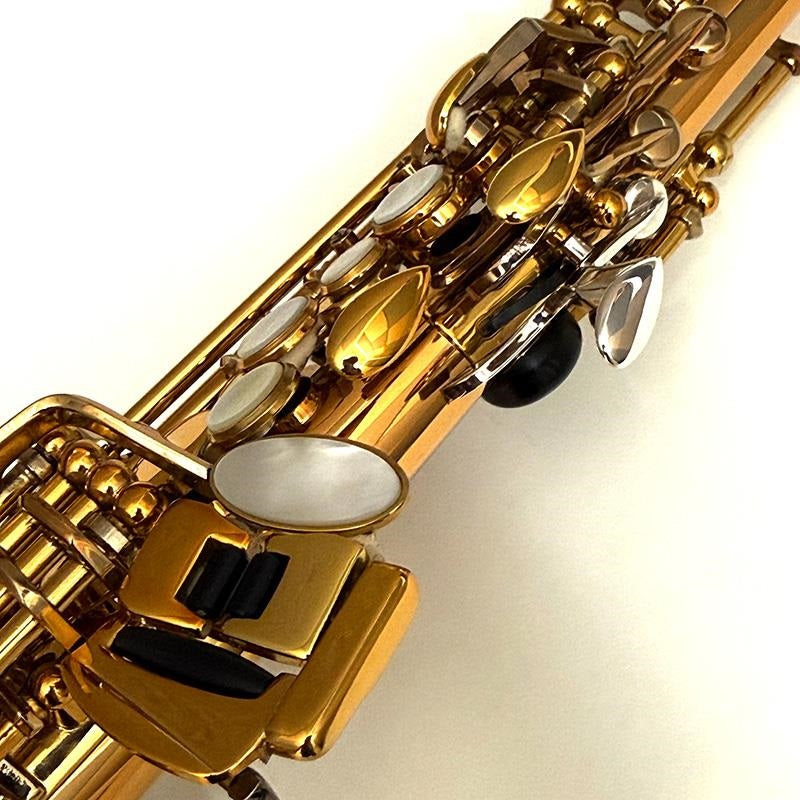 Used_Woodstone_WSSN-GL_Soprano_Saxophone，_S_N_00xx_(shipped_after_adjustment_and_setup)_with_free_key_balance_adjustment_for_5_years__10