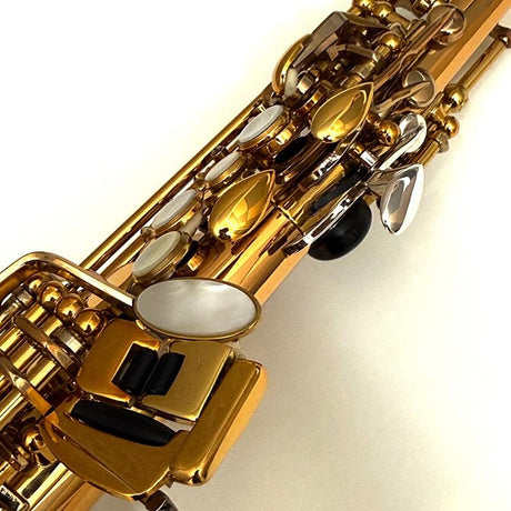 Used_Woodstone_WSSN-GL_Soprano_Saxophone，_S_N_00xx_(shipped_after_adjustment_and_setup)_with_free_key_balance_adjustment_for_5_years__10