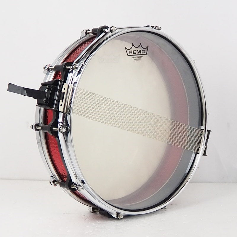 Used_YA1435_[yukihiro_Signature_Hammered_Brass_Free_Floating_Snare_Drum_14x3_5]_05