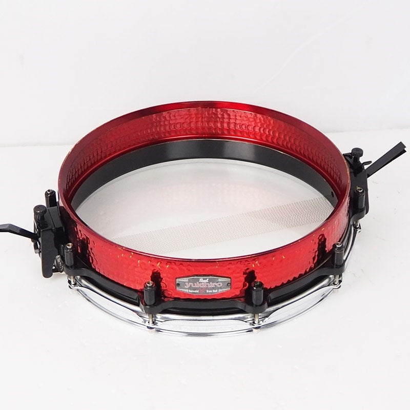 Used_YA1435_[yukihiro_Signature_Hammered_Brass_Free_Floating_Snare_Drum_14x3_5]_09