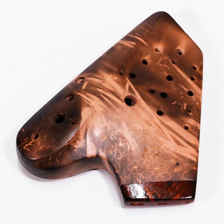 Used_ZILEI_Triple_Ocarina，_Alto_C，_Natural_Finish_(As_Is)_01
