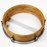 VINTAGE_1930s_Ludwig_&_Ludwig_#46_Pioneer_Model_Maple_solid_Shell_14×4_Snare_Drum_09