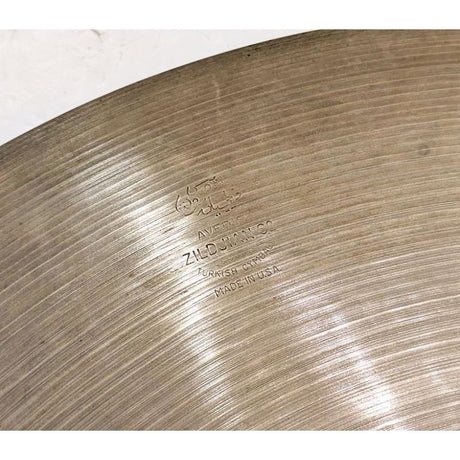 VINTAGE_1950's_A_Zildjian_Ride_20_[2085g]_[Keyhole_&_3_rivet_holes]_02