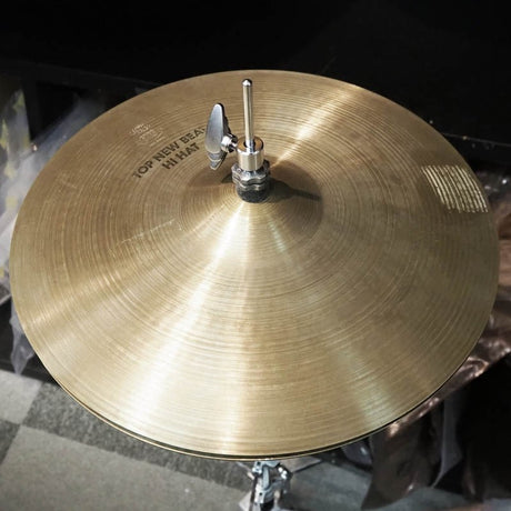 [VINTAGE]70s_A_Zildjian_New_Beat_HiHat_14_pair_[Top_1010g_Bottom_1432g]_03