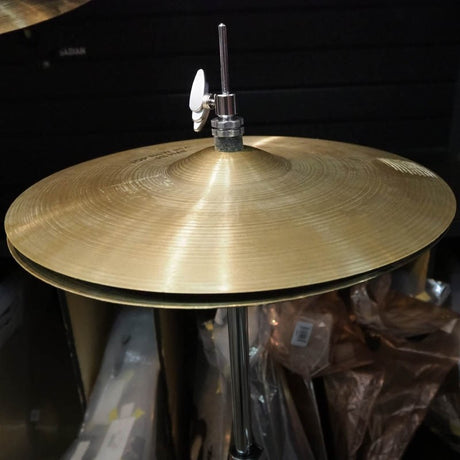 [VINTAGE]70s_A_Zildjian_New_Beat_HiHat_14_pair_[Top_1010g_Bottom_1432g]_04