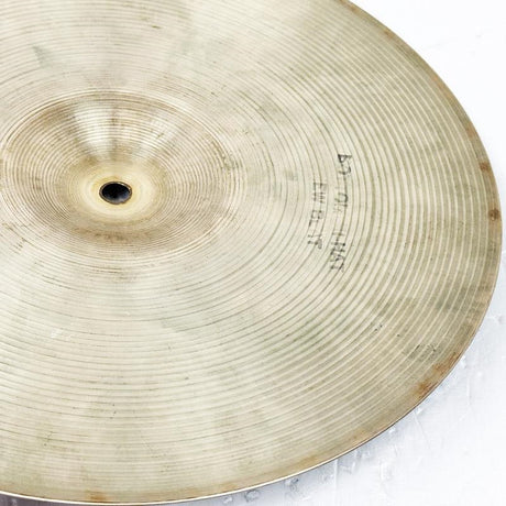 VINTAGE_70s_Zildjian_New_Beat_HiHat_14_Bottom_Only_[Bottom_1232g]_08