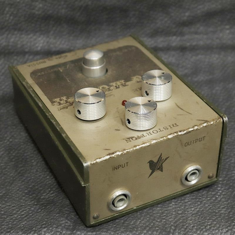 VINTAGE_Big_Muff_Pi_Version_7_Civil_War_early90's_Green_Bottom_03