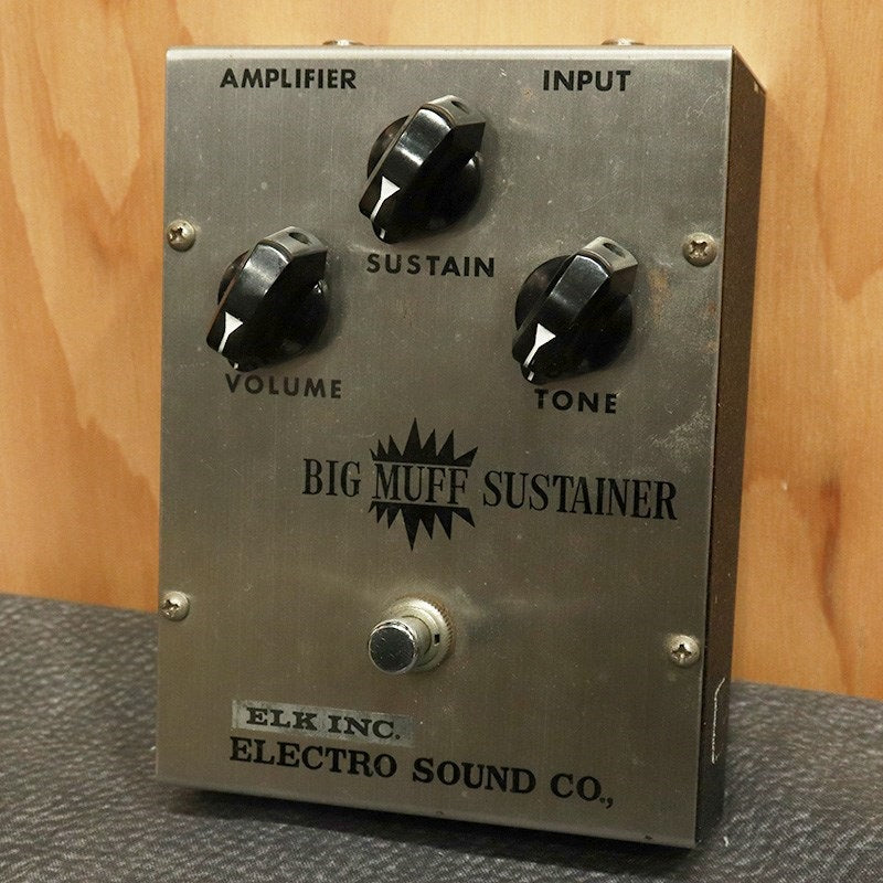 ELK BIG muff SUSTAINAR 70's ディストーション VINTAGE Big Muff Sustainer 70's by Elk – Ikebe Musical Instruments
