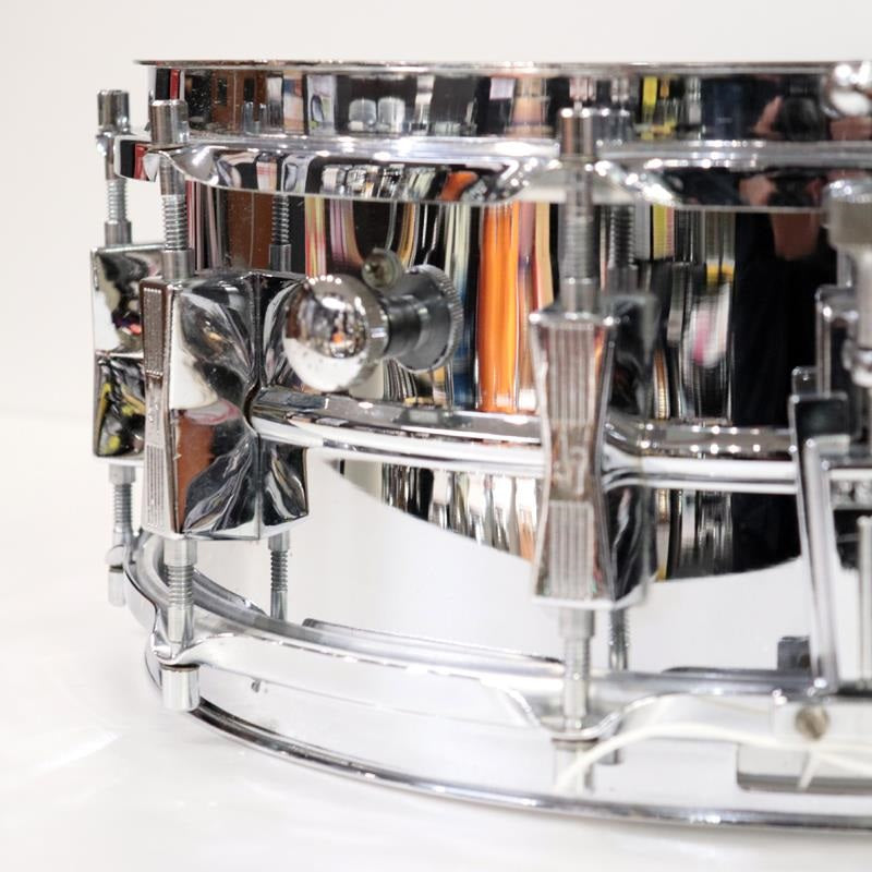 VINTAGE_D-505_[Phonic_Snare_Drum___Ferromanganese_Steel]_[100th_Anniversary_Badge]_03