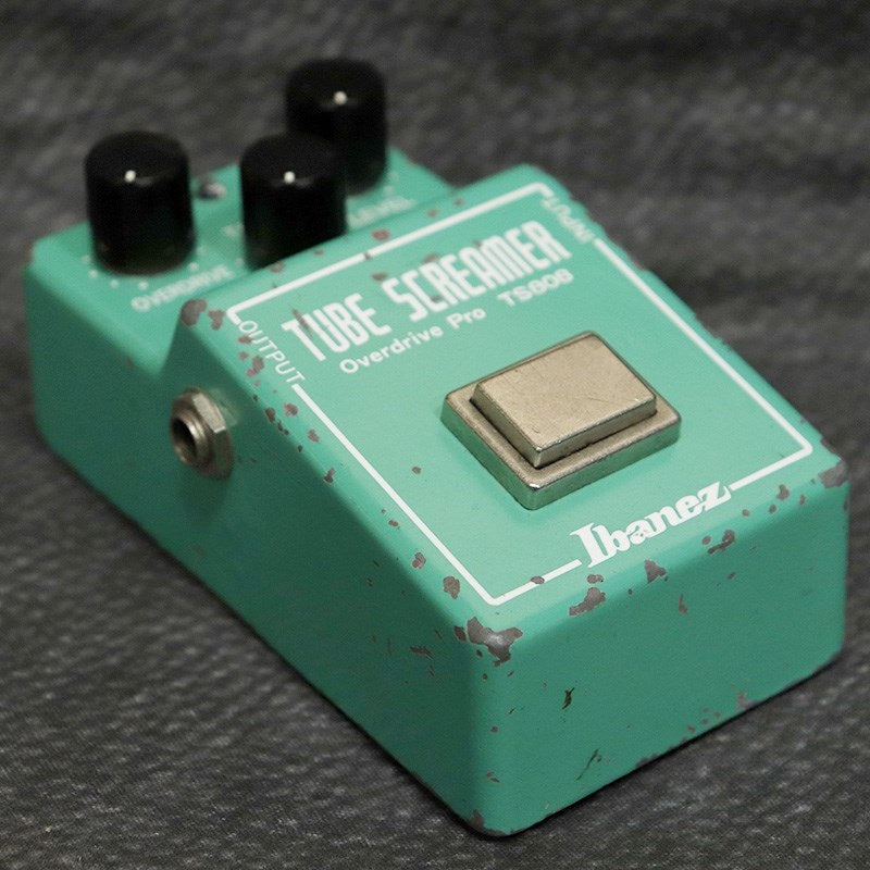 VINTAGE Ibanez TS-808 Tube Screamer Overdrive Pro Large Case '81