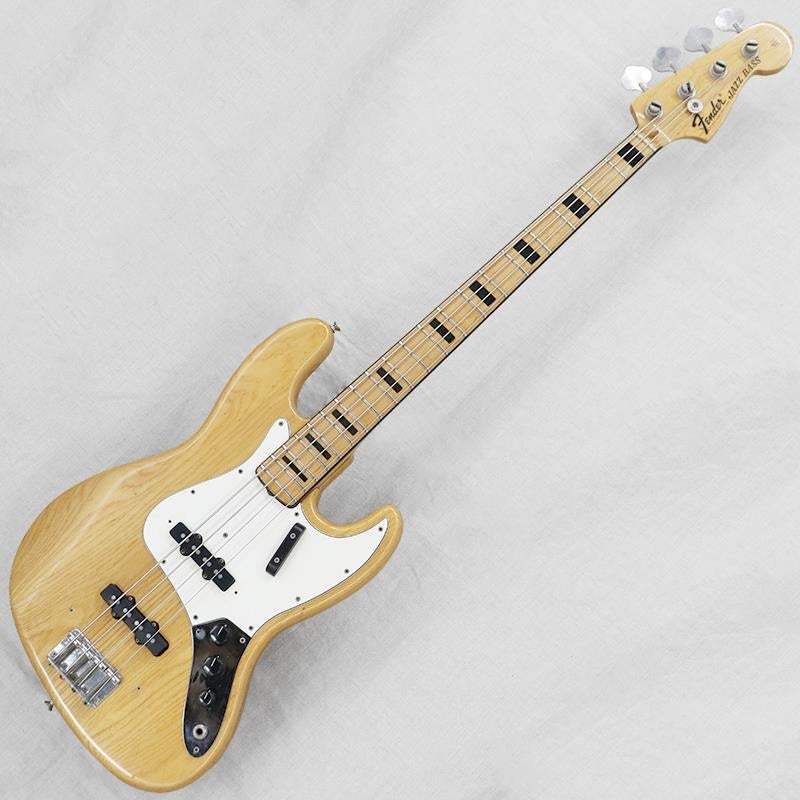VINTAGE Jazz Bass '72 Black Block & Binding Natural/M by Fender