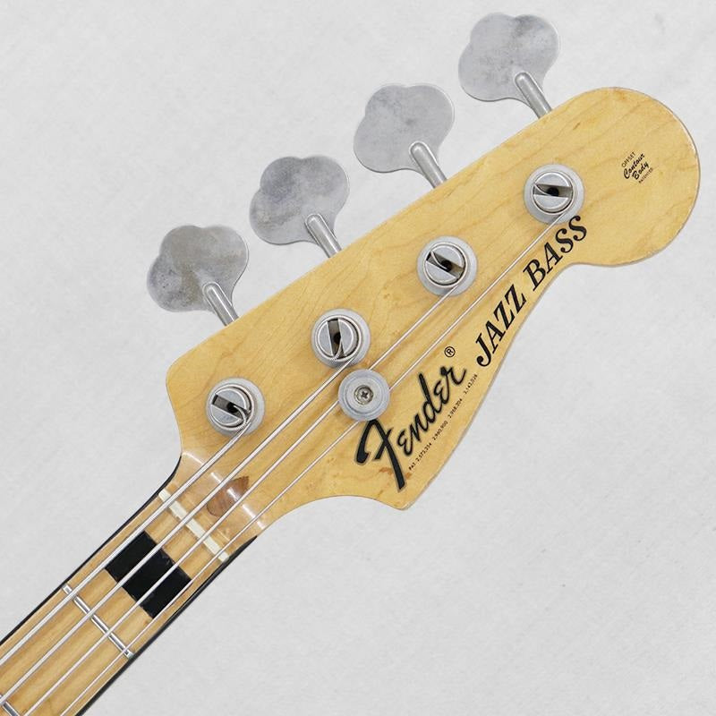 VINTAGE Jazz Bass '72 Black Block & Binding Natural/M by Fender