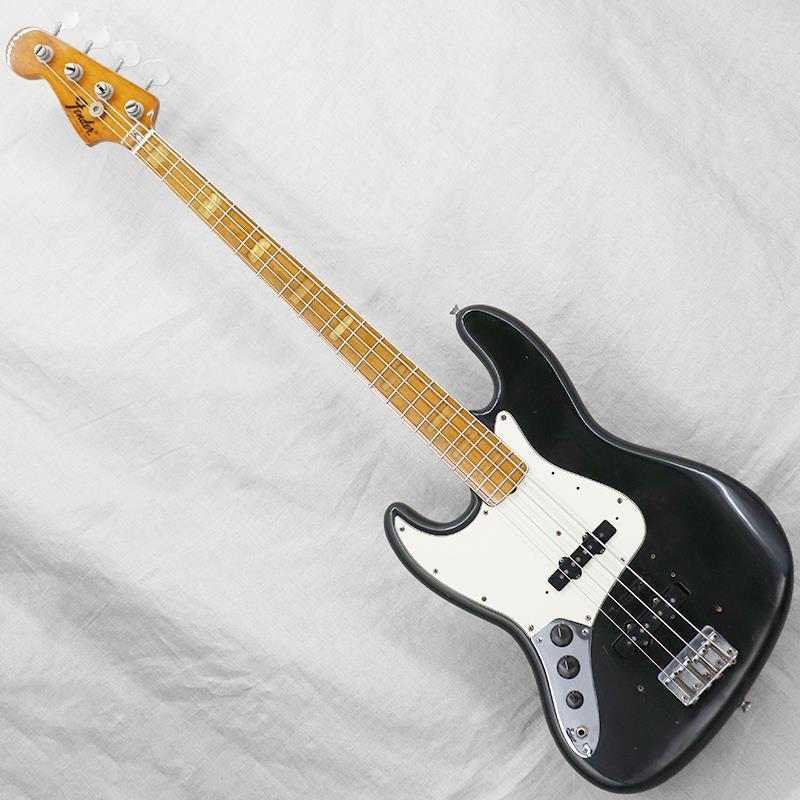 VINTAGE_Jazz_Bass_'75_Left_Handed_Black_M_01